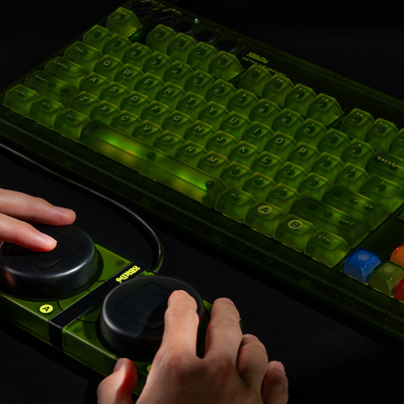 8BitDo Retro 87 Mechanical Keyboard - Xbox Edition image 17