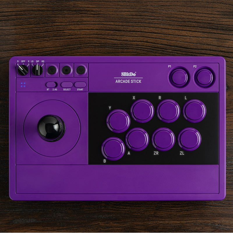 8BitDo Arcade Stick - Purple image 3