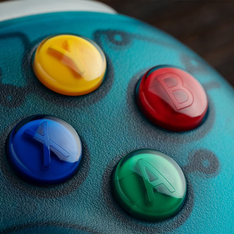 8BitDo Ultimate 2 Wireless Controller - Clear Blue image 2